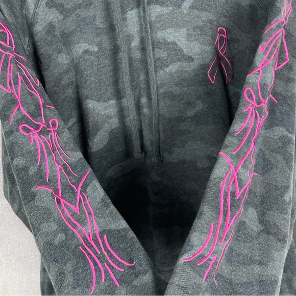Torrid Camouflage Breast Cancer Fleece Hooded Sweatshirt Size 4X Hoodie Cozy BCA - Picture 4 of 12